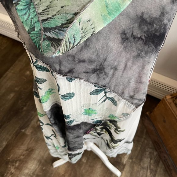 Vintage Concept Long chiffon women's tank top size medium. - Picture 4 of 8